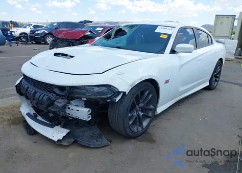 2021 Dodge Charger Scat Pack Rwd z USA, uszkodzony, nr VIN 2C3CDXGJ1MH539869